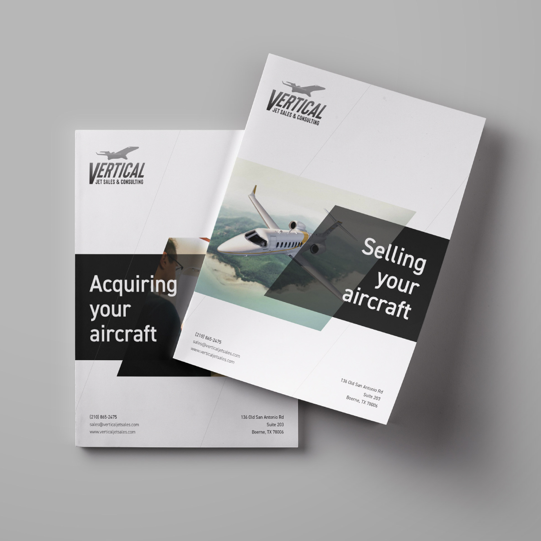 Vertical Jet Sales brochure mockup 02
