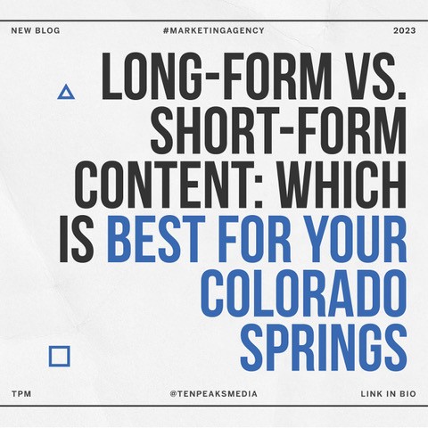 Long-form vs. short-form content