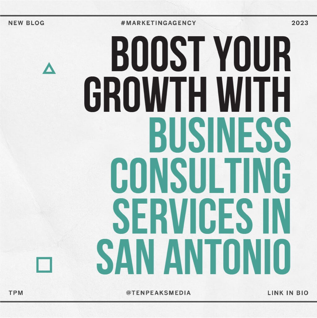 Business consulting services in San Antonio